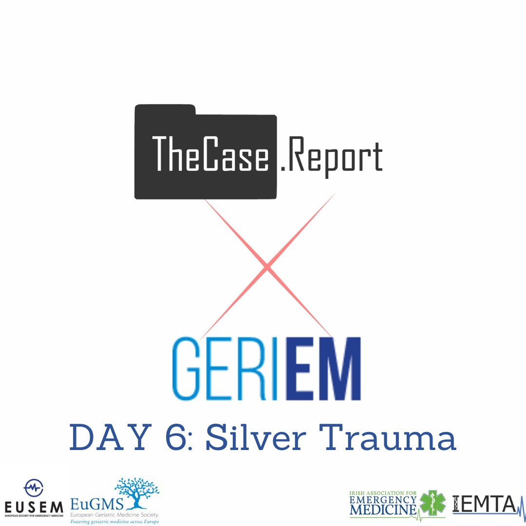TheCase.Report (@thecasereport) on Twitter photo Day 6 GeriEM: Silver Trauma
In our penultimate GeriEM special Prof Tim Coats and Dr Sarah Turpin discuss Silver Trauma - why it's important, how it differs from typical major trauma and what we can do.
Listen here:
linktr.ee/thecase.report
@EuropSocEM <a href="/EuGMSSociety/">EuGMS - European Geriatric Medicine Society</a> <a href="/GeriEMEurope/">Geriatric EM Europe</a> Day 6 GeriEM: Silver Trauma
In our penultimate GeriEM special Prof Tim Coats and Dr Sarah Turpin discuss Silver Trauma - why it's important, how it differs from typical major trauma and what we can do.
Listen here:
linktr.ee/thecase.report
@EuropSocEM <a href="/EuGMSSociety/">EuGMS - European Geriatric Medicine Society</a> <a href="/GeriEMEurope/">Geriatric EM Europe</a>