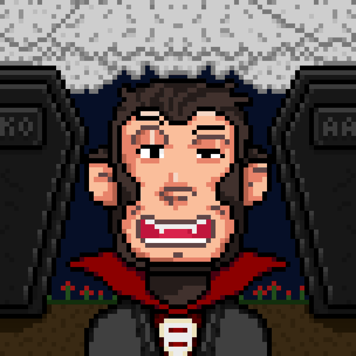 KOAAnft's tweet photo. Want to get a Limited Special Edition Kian Linden, Normal Vampire 🧛🏻? 

To enter, you must:
- Follow @KOAAnft 
- Like ❤️ and Retweet 🔁
- Tell us what you're dressing up as this Halloween! 🦇
#KOAA #GoldenBanana #GamestopNFT https://t.co/z1AGMrFcUe