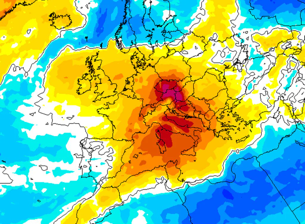 MMmarco0's tweet photo. Caldo anomalo fino a fine mese. Ottobre 2022 in Italia, probabilmente, sarà catalogato come uno dei più caldi di sempre. Temperature di 6-8°C sopra la media del periodo ancora per altri 10 giorni. https://t.co/rQJrq68HHR