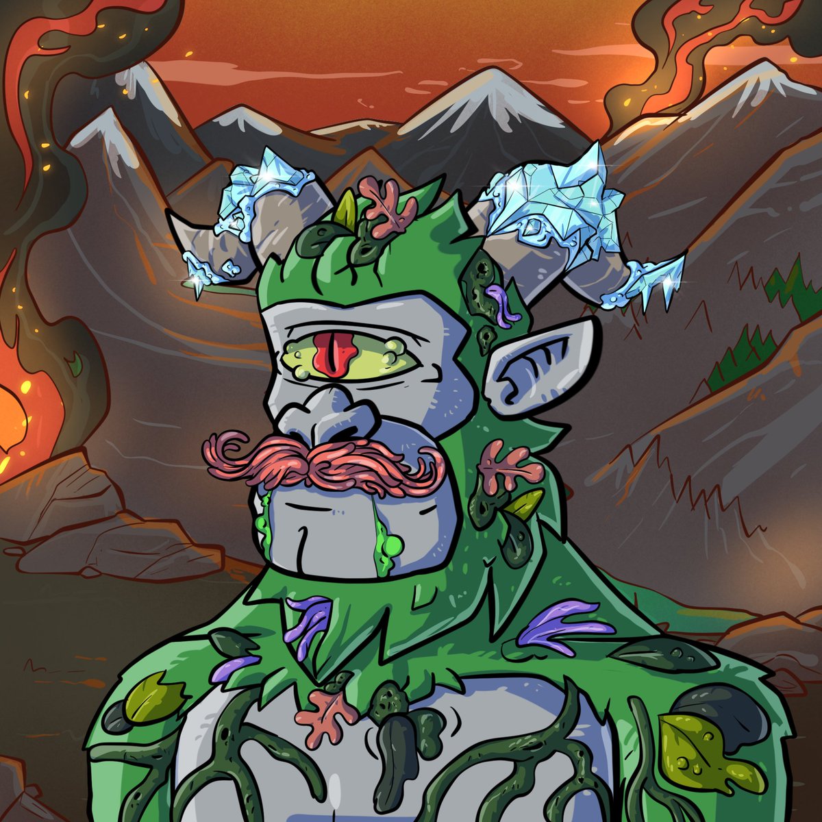 Happy Friday everyone, this Yeti wandered a little too far south of the Mountain Club and ended up Radioactive. 👀☢️