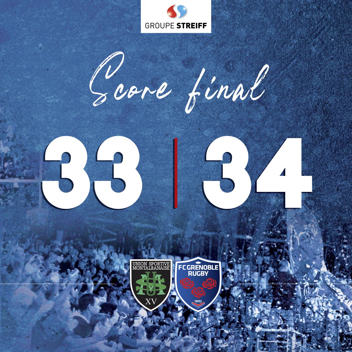 ça, c'est un réveil ! Nos Rouge &amp; Bleu l'emportent à Montauban !! Bravo à l'équipe ! 

#USMFCG #AllezFCG