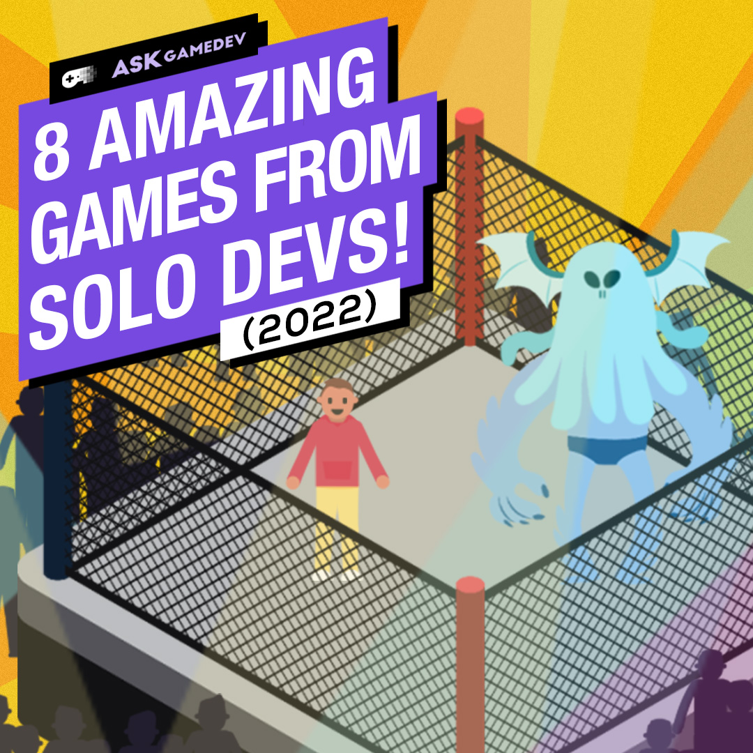 AskGamedev's tweet image. Looking for #indiedev inspiration? Here are 8 amazing solo game developers and their gamedev stories. Featuring games from: @jacobdzwinel @KennyYSun @OneDreamerGame @FalconeerDev @cavesrd @lost_soul_aside @COWCATGames @pgmuscat
Watch: youtube.com/watch?v=cqjx14…
#solodev #gamedev