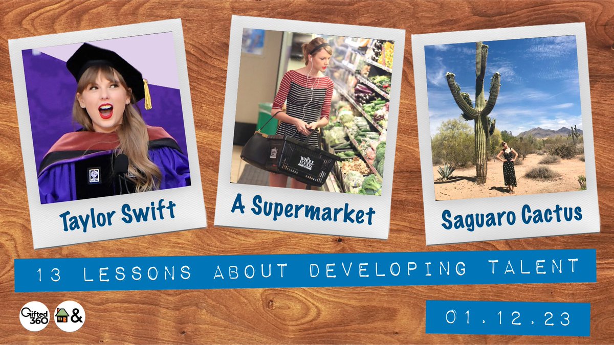 Attention Swifties! I interrupt the 13th listening of #Midnights to announce a brand new keynote coming to the arizonagifted.org/annual-confere… that I am calling Taylor Swift, A Supermarket, &amp; The Saguaro Cactus OR 13 Lessons About Developing Talent. Premiering 1.12.23
#gifted