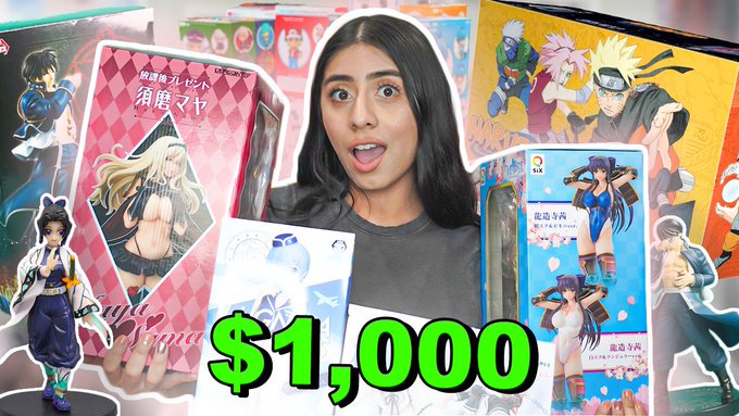 I spent $1000 on anime figures  (Crazy Figure Haul)  https://t.co/09J4tfTZTp https://t.co/0wWp52qzAs