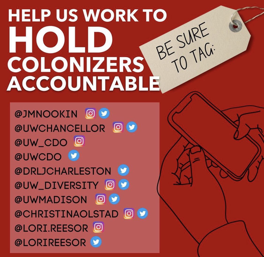 SICofUW's tweet photo. Happy Homecoming… just when UW was doing well. The students are still #SicOfUW
@LoriReesor @uwchancellor @UWCDO @uw_diversity @ChristinaOlstad https://t.co/liST993oDd