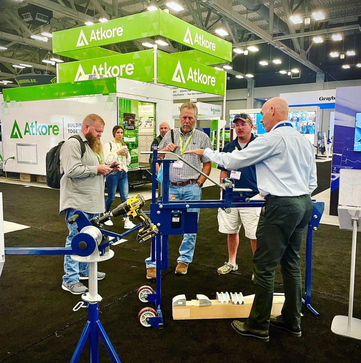 CurrentTools's tweet image. We had the best time the NECA show this past week! How many of you were able to make it this year?
.
.
.
.

#electrician #electrical #electricianlife #construction #sparky #electricians #electriciansofinstagram #tools #plumber #sparkylife #electricity #contractor