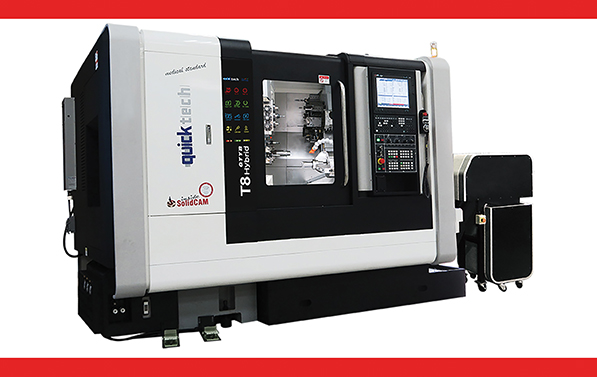 MfgNewsWeb's tweet photo. The QuickTECH T8 HYBRID from @AbsoluteMachine features 9 axes, 2 turning spindles, 2 live milling spindles &amp; a min. capacity of 38 tools for complete part machining. 
https://t.co/FTHydKv7pR
https://t.co/fc7v5SEeyq
#AbsoluteMachineTools #9axis #milling #machining #mfg https://t.co/K1UIpOtdET