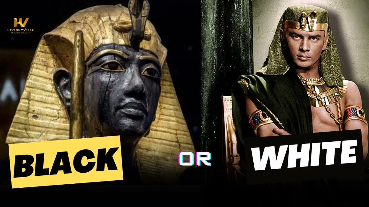 HistoryVille's tweet image. There has been a long-standing controversy about whether Ancient Egyptians were Black or White. Some have argued for the former while others, the latter. A few others remain neutral opining that they were neither Black nor White. #HistoryVille
Full story: youtu.be/ikyoG5PoiGs