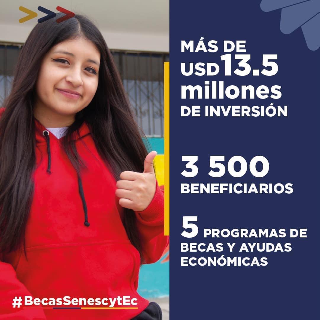 ITSQuininde's tweet photo. ¡@EduSuperiorEc es educación de calidad!
Se parte de los beneficiarios de #BecasSenescytEc no esperes más, postula hasta el 31 de octubre y aprovecha esta oportunidad. https://t.co/KPfdfnaGAt