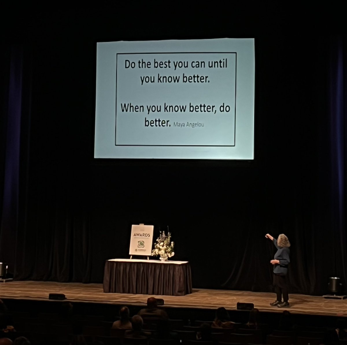 deena_meyer's tweet photo. Closing keynote of @reading_league  conference by Dr Anita Archer - what an amazing and inspiring presenter. https://t.co/a0g0wrG86i