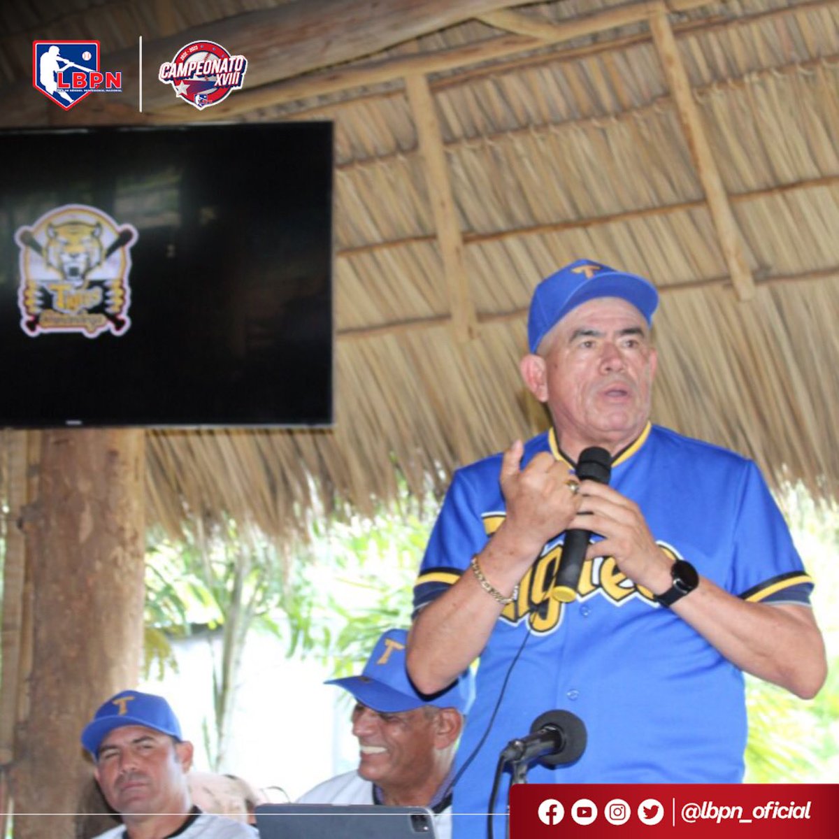 Julio Sánchez fue presentado hoy como manager de Tigres 🐅 

Cuatro equipos ya han informado de sus managers, estos son:

Aníbal Vega con <a href="/TrenBeisbol/">Tren del Norte</a> 
Joel Fuentes con <a href="/IndiosdelBoer1/">Indios del Bóer</a> 
Sandor Guido con @LeoneslbpnO 
Julio Sánchez con <a href="/DeLbpn/">𝑻𝒊𝒈𝒓𝒆𝒔 𝒅𝒆 𝑪𝒉𝒊𝒏𝒂𝒏𝒅𝒆𝒈𝒂 Oficial</a> 

#ElMejorBeisbol #CampeonatoXVIII