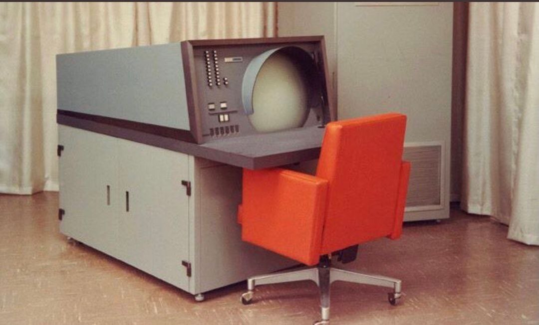 Computer monitor in 1958: via @JonErlichman