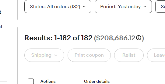 On our famous #SFLMaven Thursday night #auction, we sold $208k last night and $213k for the week! We have another great sale that started last night, so please check out our new fresh #merchandise on our @ebay #storefront. #sales ebay.com/str/sflmavenan…