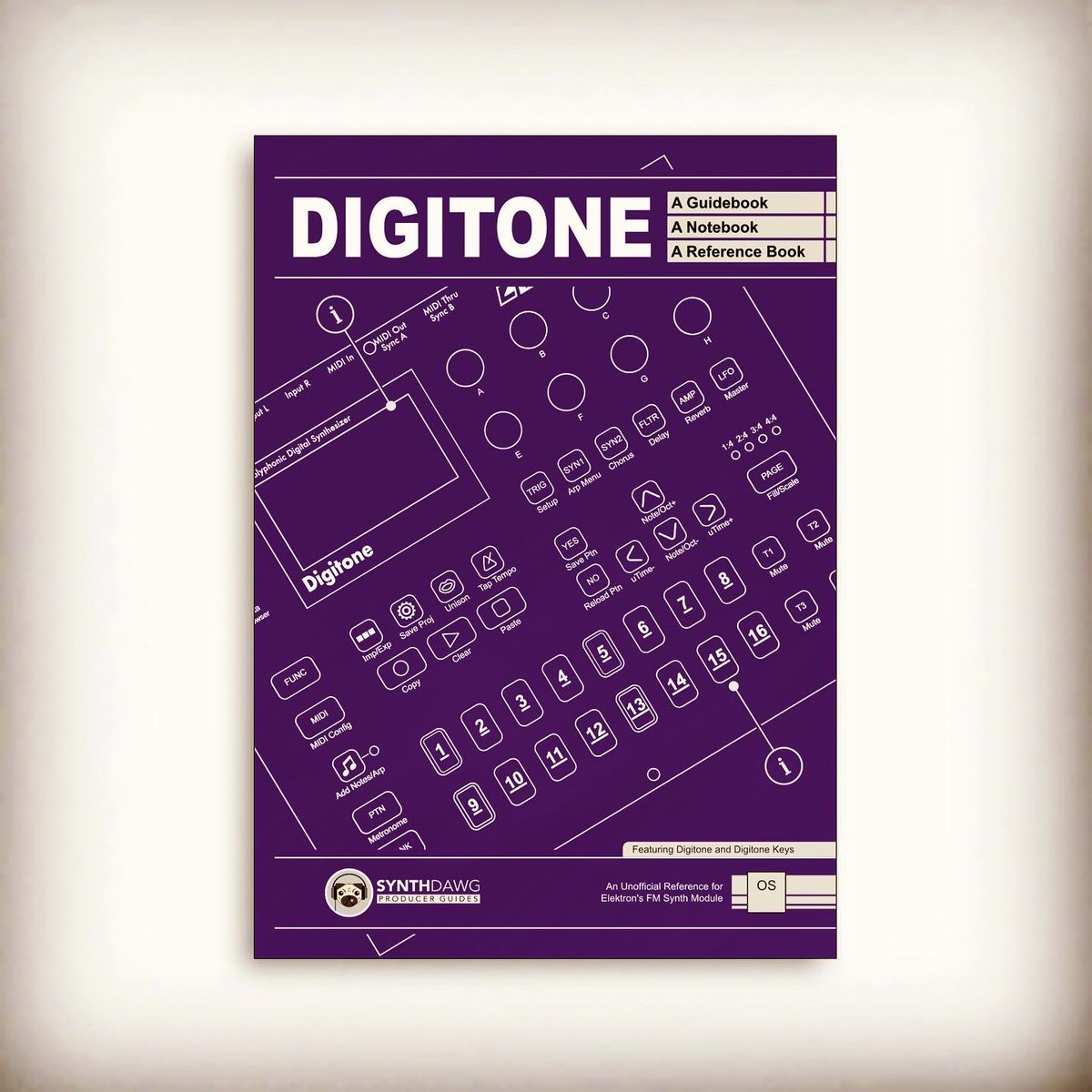 SynthDawg's tweet photo. The Digitone Notebook #digitone #elektron #makingrtfmcool https://t.co/mk5l73I2SJ