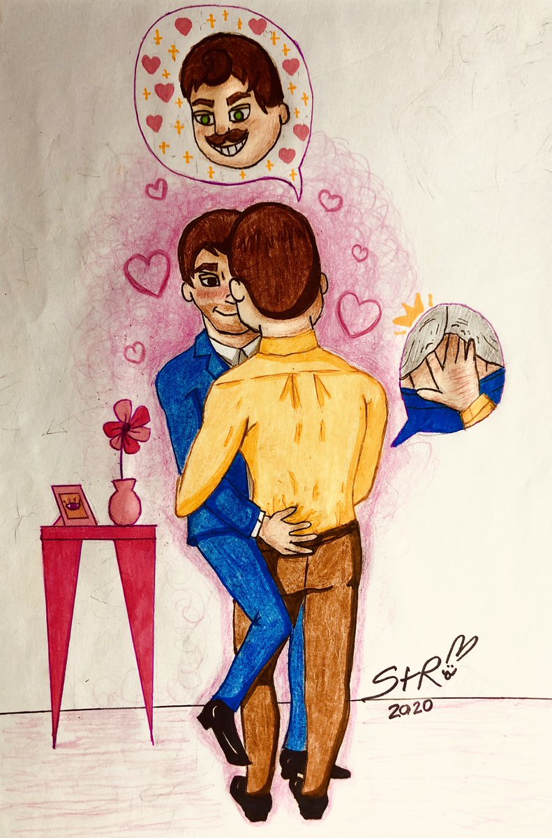 bunny_elegans's tweet photo. Un ship de #HelloNeighbor que hice en 2020 y que aun le sigo teniendo cariรฑoโจ
#gay #fanart #HelloNeighborgame https://t.co/tuq3lGNMVc