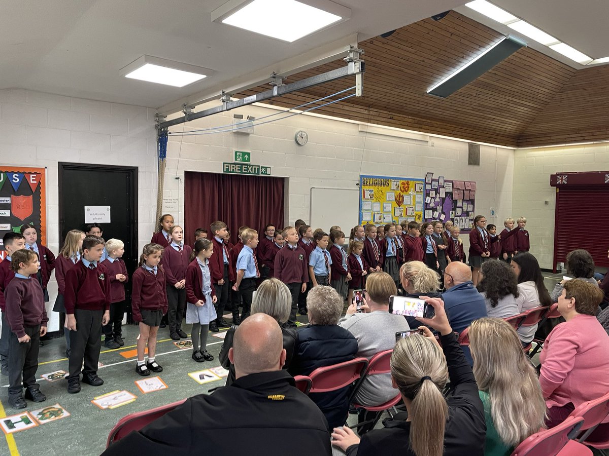 So wonderful to see so many families at our harvest assemblies this morning