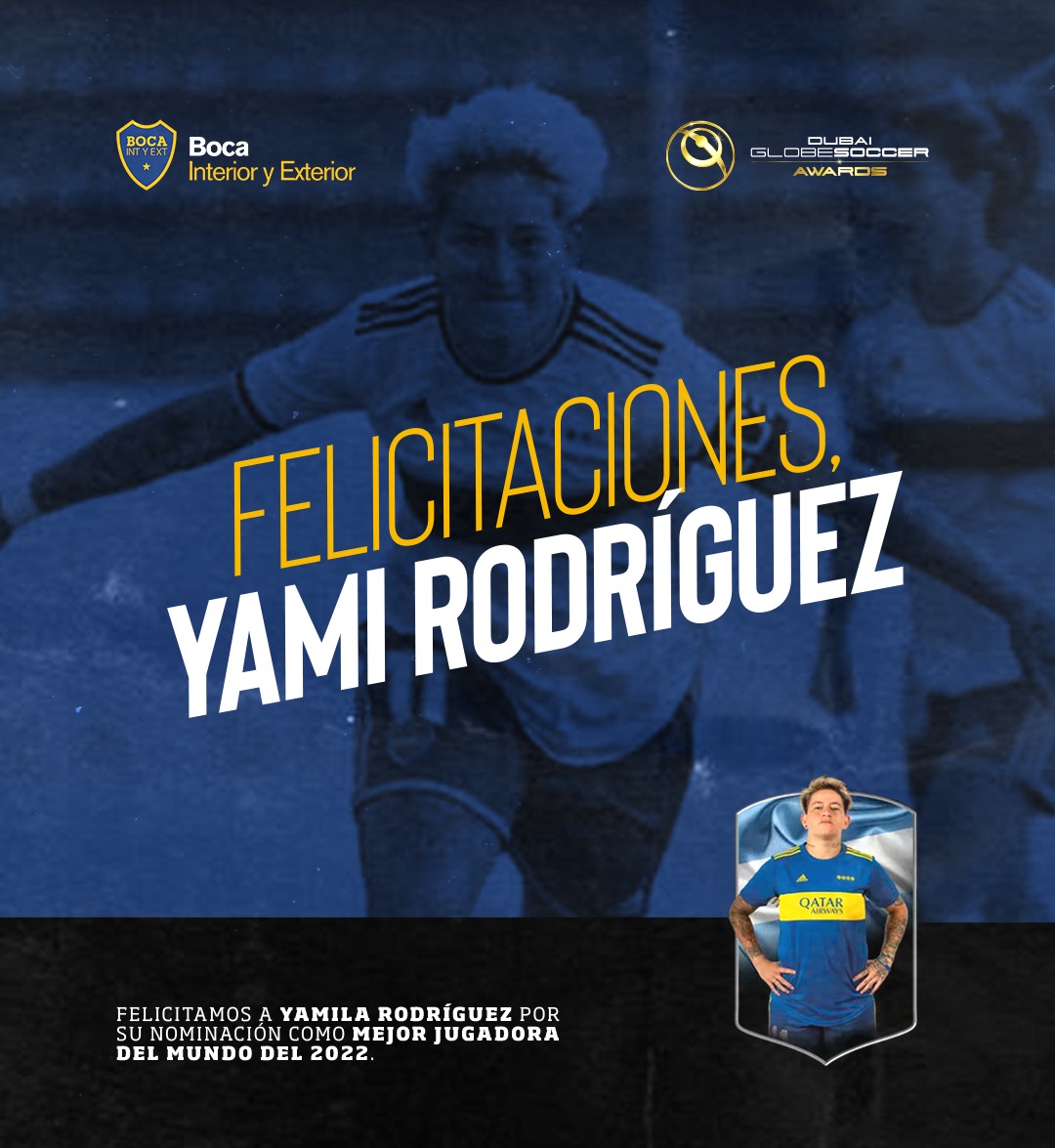 BocaIntyExt's tweet image. ¡Felicitaciones, @YamiiRoddriguez! 👏