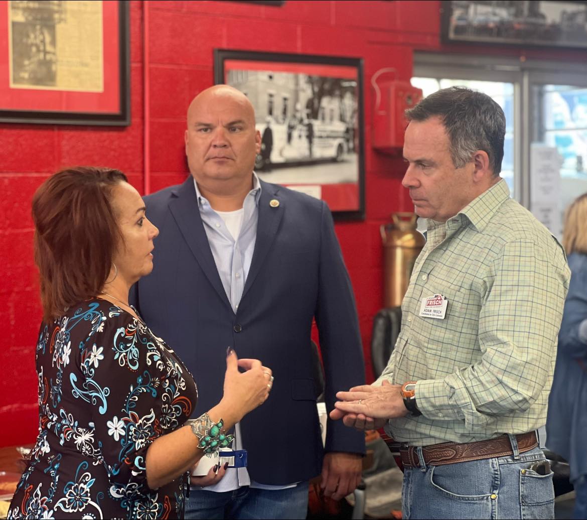 Great to meet folks in #PuebloCO yesterday afternoon with the @iafflocal3. Meeting with members of the local firefighters union and concerned local folks is what makes this campaign so strong. I will fight for these heroic first responders with all I have.