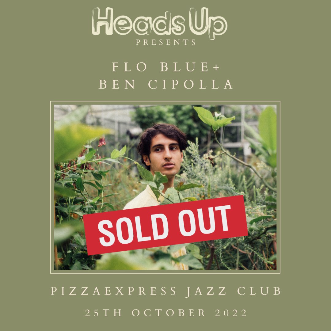 Sold out show! See you Tuesday in the big smoke ❤️