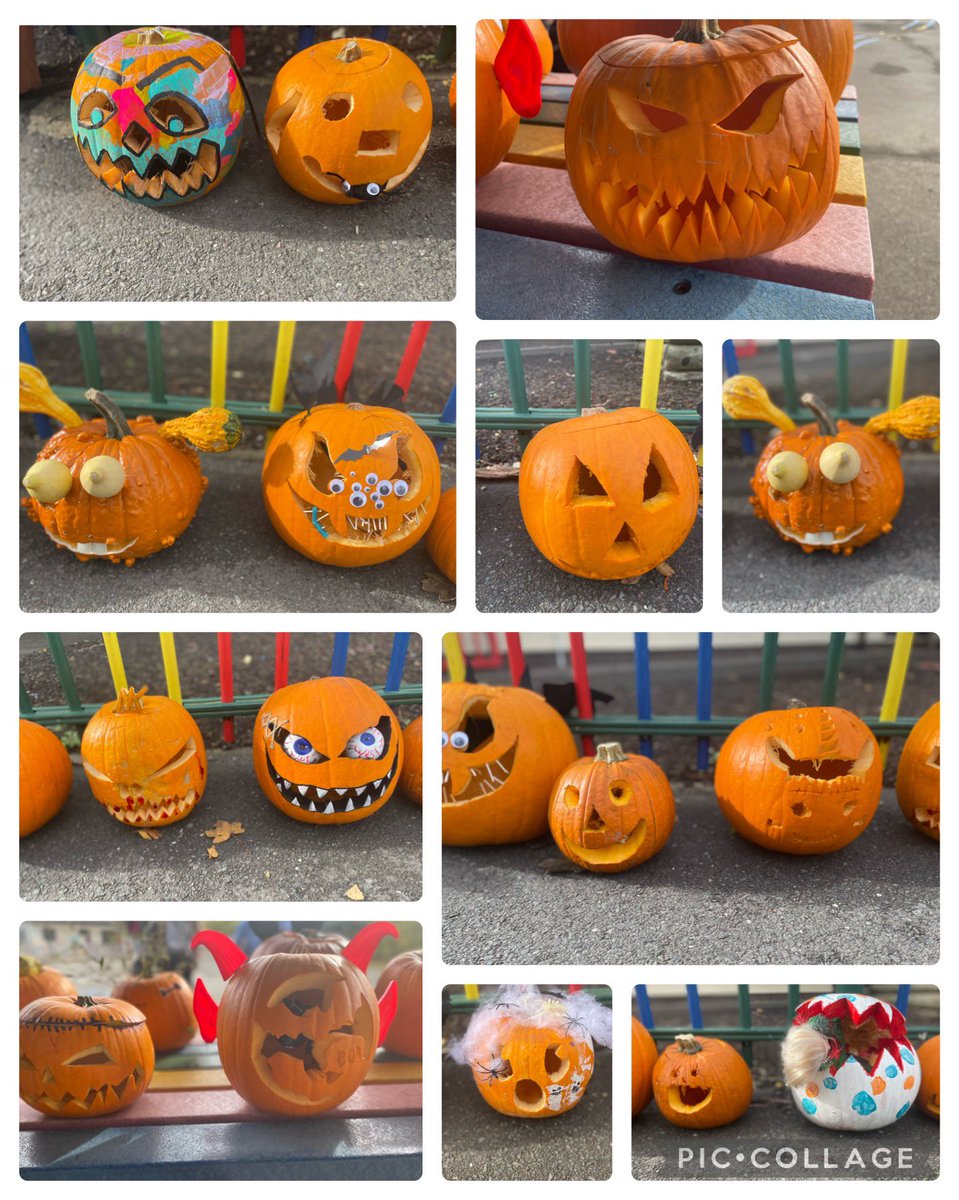 Spooktacular pumpkins 🎃 Thank you to Friends of Maylandsea PTA for organising a fantastic fundraiser 🎃