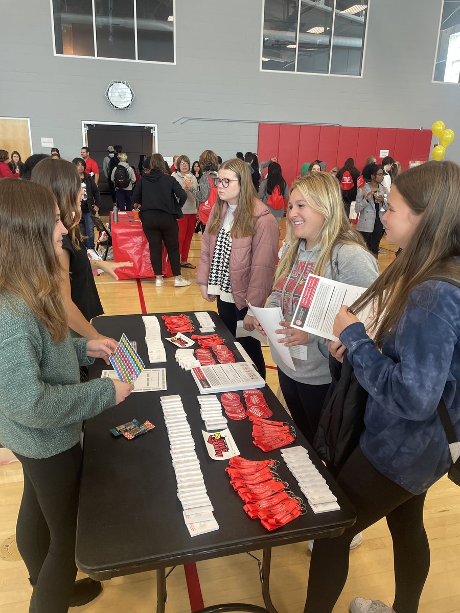 NVHS Intro to Education and GYOT students visited ISU today to learn what it takes to major in education &amp; the pathway to a teaching license in IL. Students heard first hand from Ed majors, student teachers, and Education professors! <a href="/204GYOT/">204 Grow Your Own Teachers</a> <a href="/NeuquaValley/">Neuqua Valley High School</a> <a href="/NVHSBusiness/">NVHS Business Dept</a> <a href="/ipsd204/">Indian Prairie 204</a>
