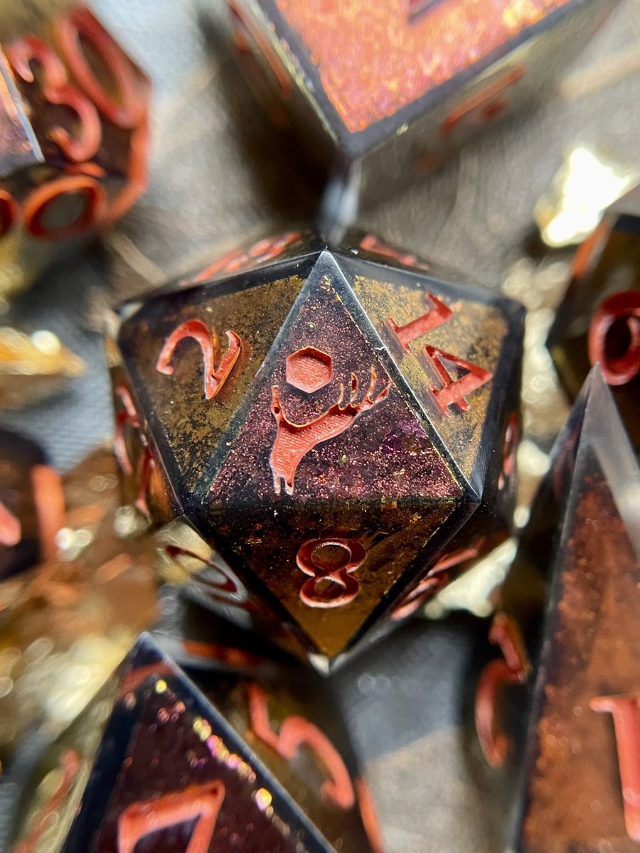 DicebyDi's tweet photo. Time for a 2K 💀#GIVEAWAY💀 for a chance to win this Hephaestus set!! 

🔥RULES🔥
- follow me @dicebydi
- like this!
- RT/QT this!

Bonus entry 💀
-follow me on IG @dicebydi + reply your insta @ so I can confirm! 

Ends 10/28! 18+ to enter, open internationally

#dice #dnd #ttrpg https://t.co/VEgMiiQrG9