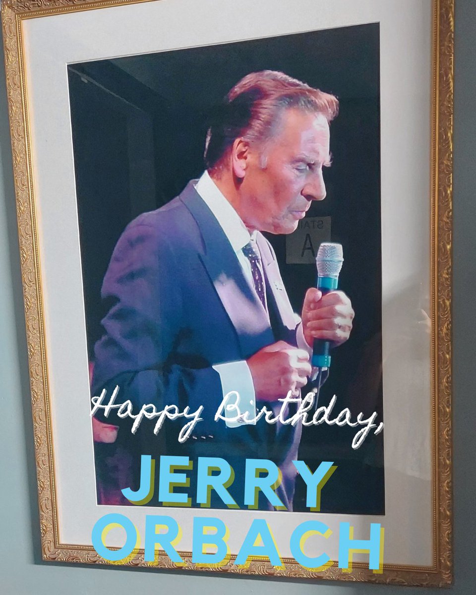 Wishing a very Happy Belated Birthday to Jerry Orbach, who would have been 86 years-old yesterday &amp; is the namesake for our Orbach Theater! Orbach was an original company member of The Fantasticks, which played at The Theater Center for 11 years after it was revived in 2006.