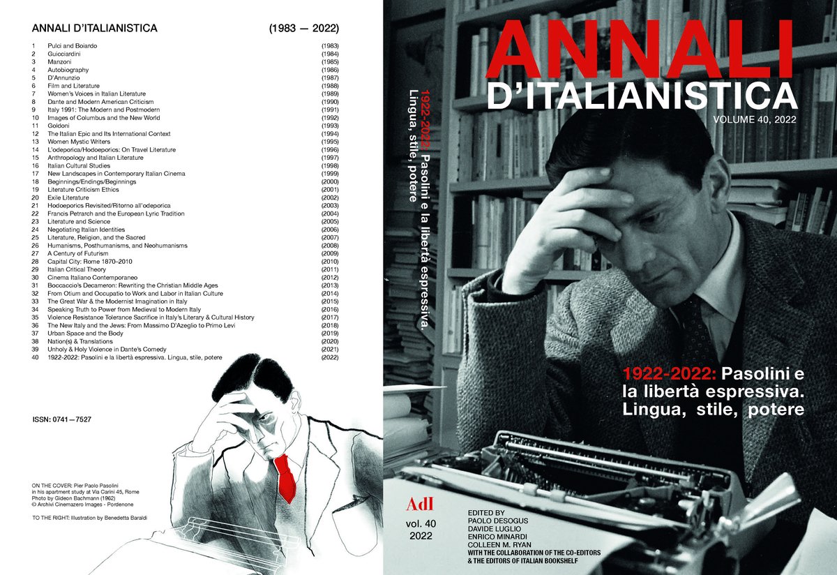 It's coming! Here is the cover of Annali 2022!