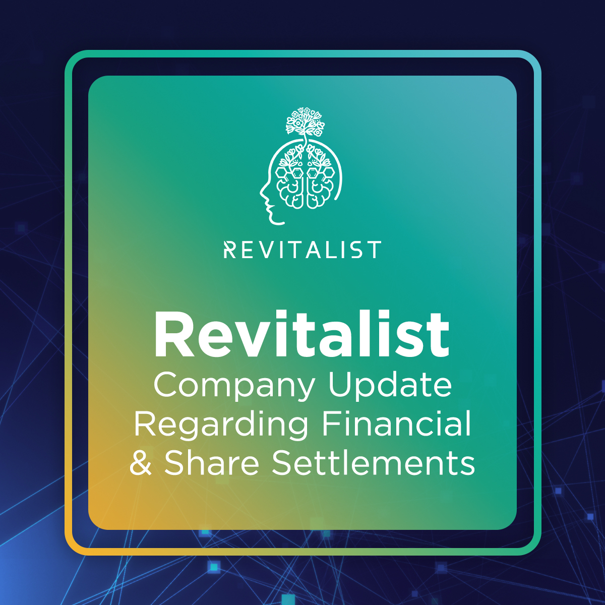 Revitalist continues to make advancements to improve company operations, financial standings, and overall share delineation to improve company outlooks and infrastructure.

For more information on this development, visit lnkd.in/dA8phuRR.