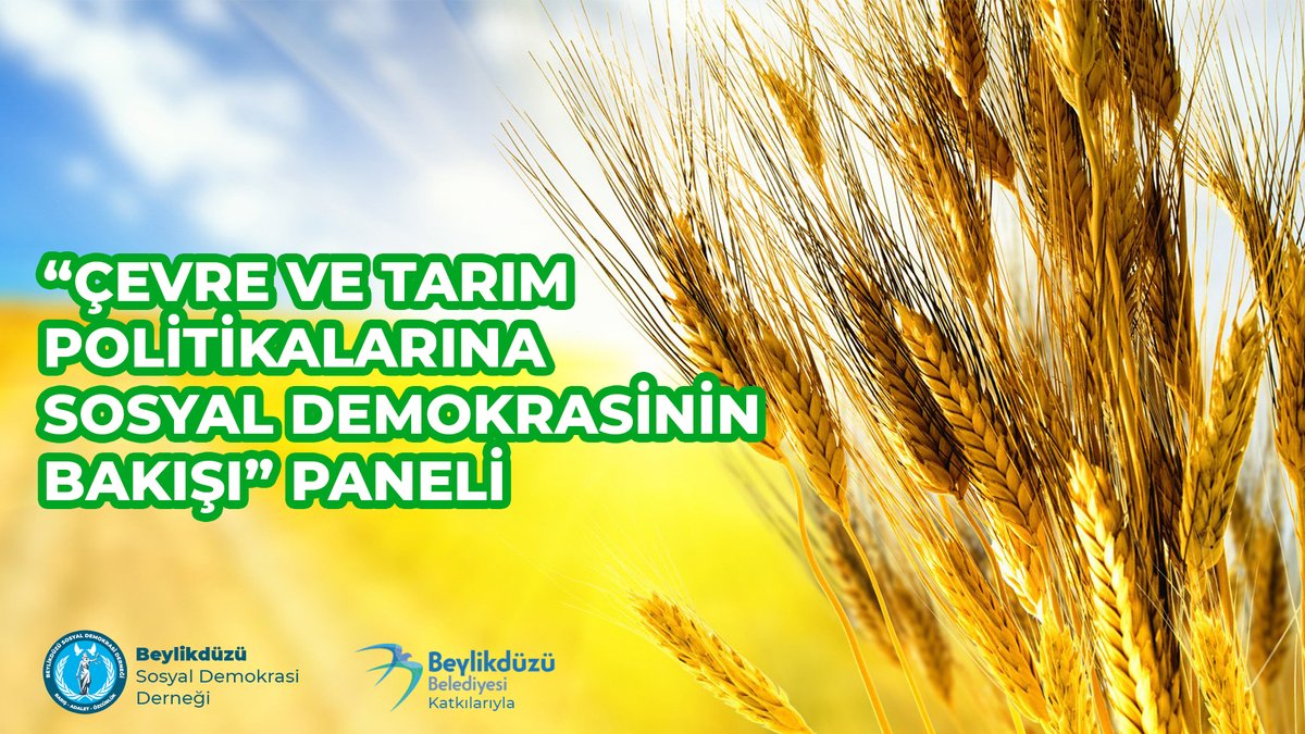 BeylikduzuSDD's tweet photo. 23 Ekim 2022 Pazar günü Beylikdüzü Belediyesi’nin katkılarıyla düzenlenecek panelimiz; CHP Genel Başkan Yardımcısı sayın Ali Öztunç ve TMMOB Ziraat Mühendisleri Odası İstanbul Şube Başkanı sayın Murat Kapıkıran’ın katılımlarıyla gerçekleştirilecektir. #beylikdüzü #istanbul #panel https://t.co/OaEmZIhQNR