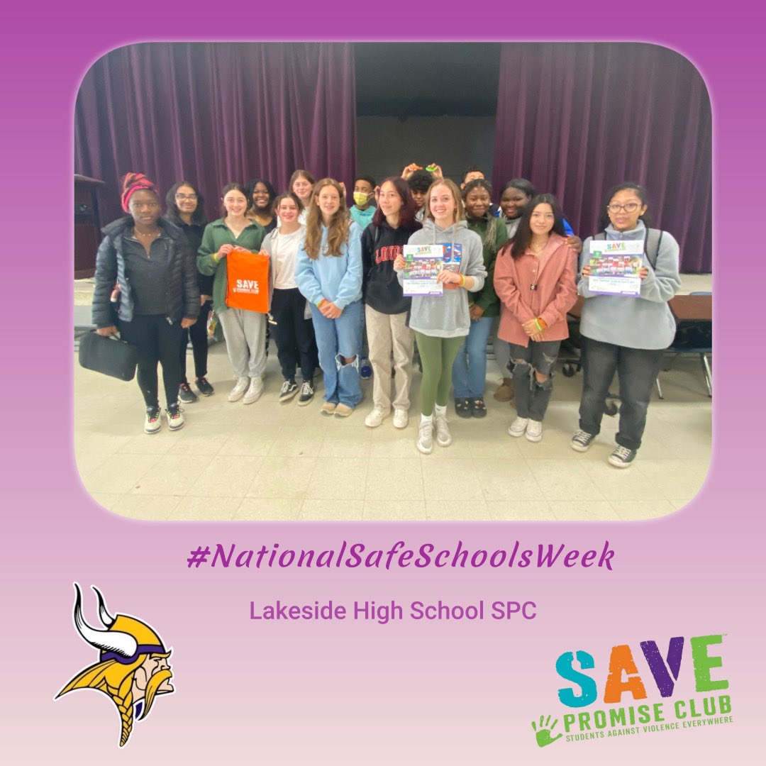 JaredsSuccess's tweet photo. 🗣#shoutsout to Lakeside High for kicking off your SPC  Leadership #engagementsession during “America’s Safe Schools Week.”
Thank you Mrs. Lovelace for your dedication and support to #Lakeside @NATIONALSAVE 🌍. 

#saferschools #safercommunities https://t.co/sxOovOQlMk