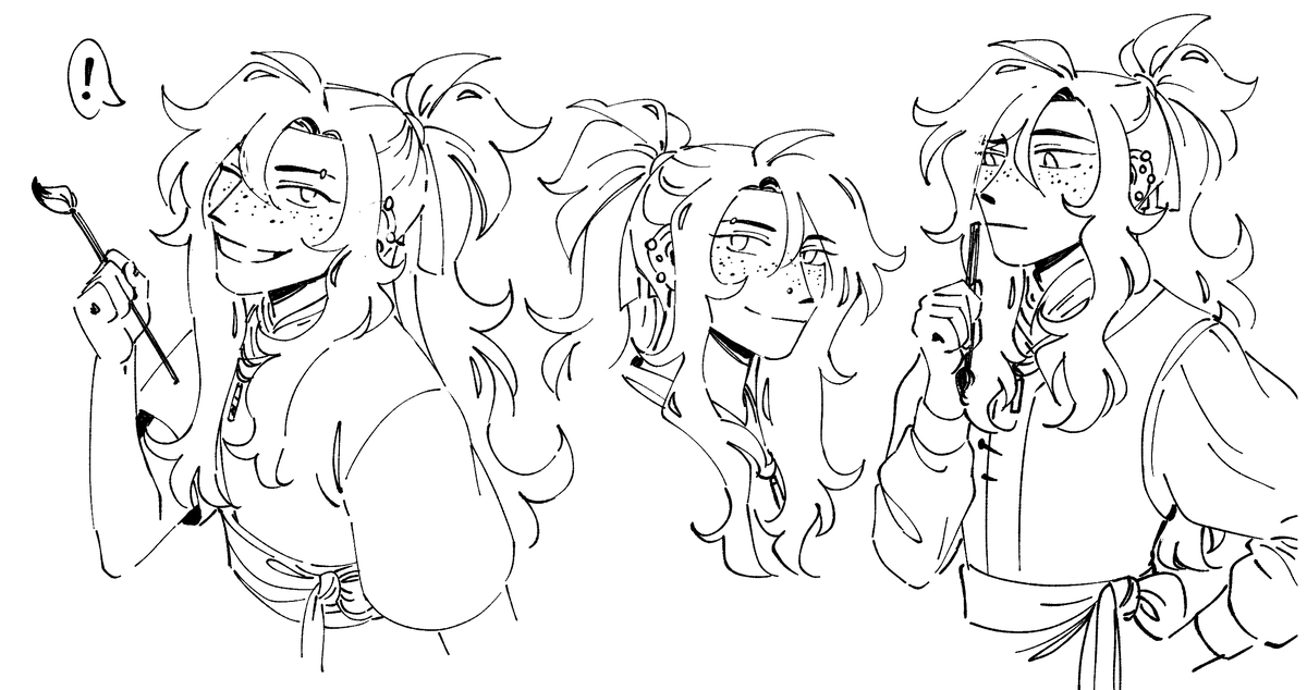 leigh and hanleigh sketches 😄 