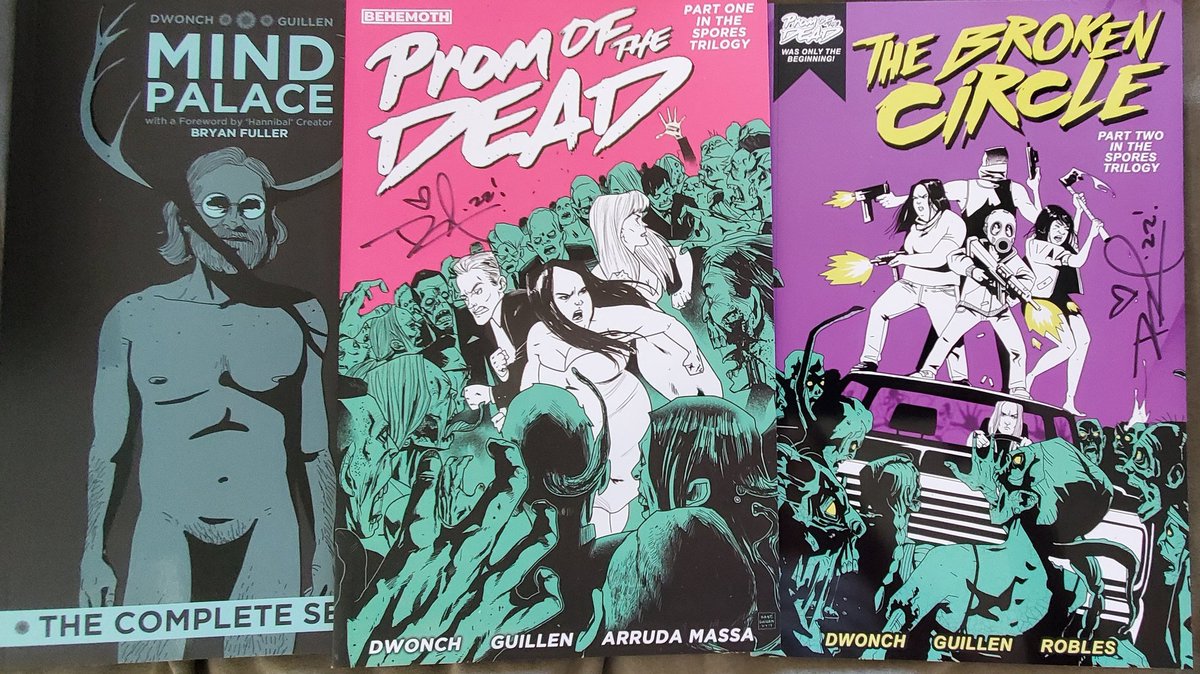 geeky_goddess01's tweet photo. Fun surprise that just arrived from a #kickstarter campaign I backed a while ago. #promofthedead was so much over the top fun, I had to back the sequel! #brokencircle Bonus, my pull quote is on the back! Much love to @davedwonch @santiguillen2 @ArtofNickRobles #Behemoth https://t.co/Tx68WAF7FO