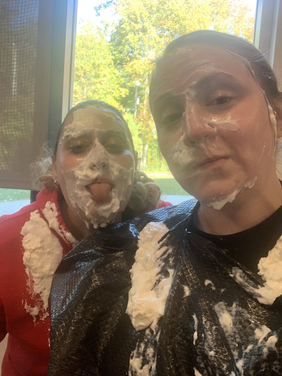 Co-teachers that get pied together, stay together <a href="/MsBlanksEnglish/">Sam Blanks</a> #112leads #112teachers