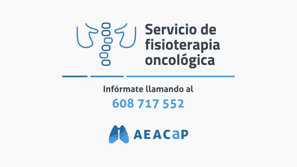 🔵👐 @AEACaP inicia, con @OncoFisio, un servicio de fisioterapia oncológica como herramienta terapéutica para: ✅ Mejorar la calidad de vida ✅ Aumentar el bienestar de las personas afectadas de #cáncerdepulmón tras sufrir un proceso oncológico ➡️ bit.ly/AEACaP-Fisiote…