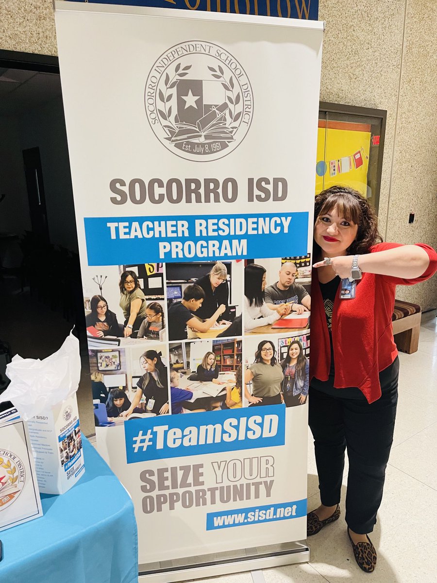 Partnerships with ⁦@UTEP⁩ to prepare day 1 ready educators for tomorrow #OneEmpire #SeizeYourOpportunity 🙌🏼♥️🖤💛 ⁦@SISD_CI⁩ ⁦@SocorroISD⁩