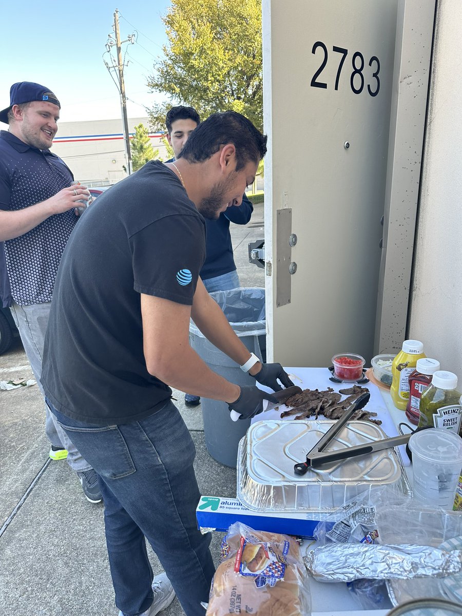 We stay celebrating out here in Rockwall 🎉 big shout out to Jace for cooking for our team! <a href="/GilbertDavisNTX/">Gilbert L Davis</a> <a href="/Rainey_5335/">Rainey</a> #MiRmoves