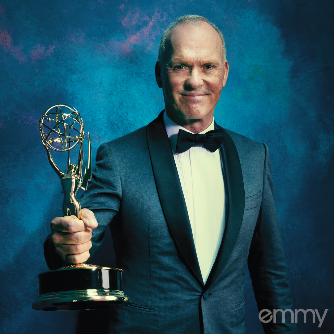 That’s right. He goes by #Emmy winner @MichaelKeaton now. 📸: Robert Ascroft
