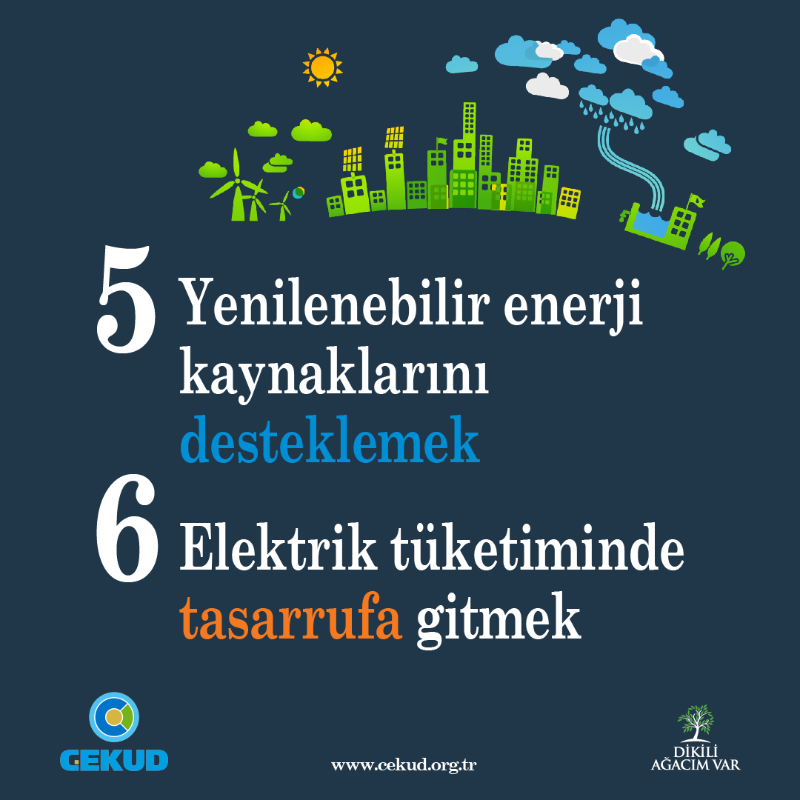 cekud's tweet photo. 10 Adımda
Daha Sağlıklı
Daha Çevreci