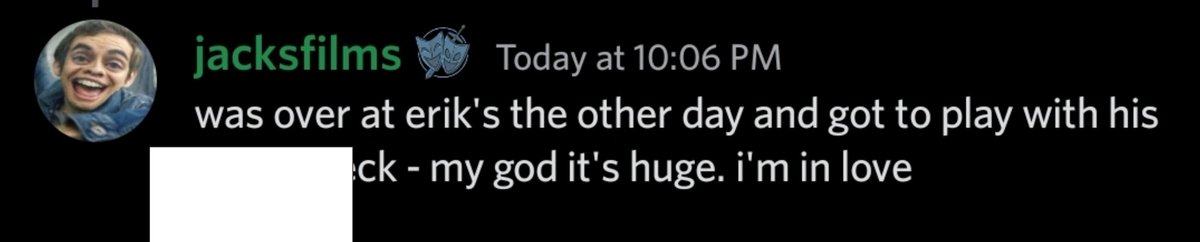 had to censor this message, it was a bit too steamy