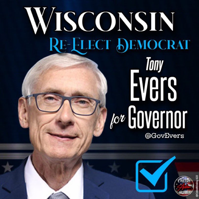 Tim Michels says once he’s Governor, it’s all on the table & he’ll make the right choice. He’s talking about certifying election results. So if you don’t want Michels deciding if your vote counts— Re-elect your Governor Evers @Tony4WI #FreshResists #wtpBLUE