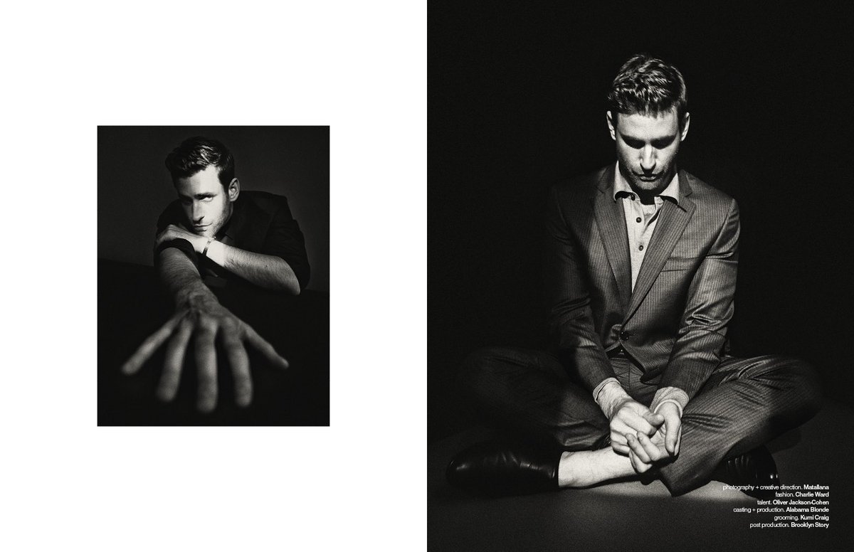 Oliver Jackson-Cohen photographed by Matallana for Schön! Magazine
