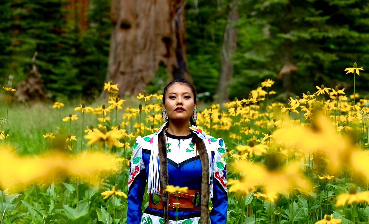 “All plants are our brothers and sisters. They talk to us and if we listen, we can hear them.” – Arapaho 🪶✨ 📸… Courtesy- Art Heals; The Jingle Dress Project @TapaheDesign