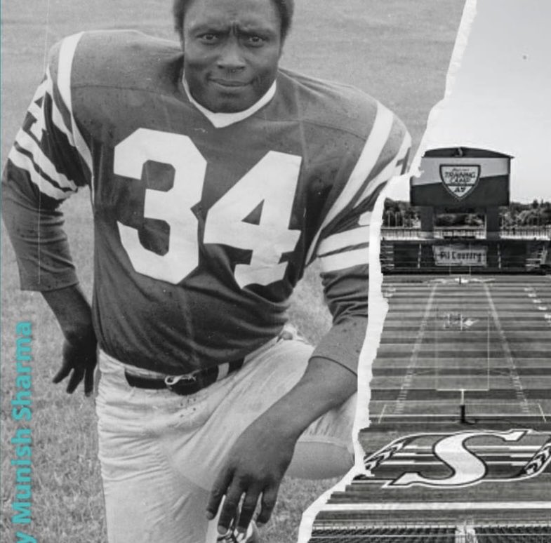 TVdonyoung's tweet photo. As a #Stampeder fan in the 60s and 70s this man often broke my heart.
But now as a #YQR resident itโs time I saluted the great #34.
George Reed: you were the best.
(The late Wayne Harris #55 would agree).
#RunningGame
#RoughRiders
#CFL4Ever https://t.co/HZuVmXbNMh