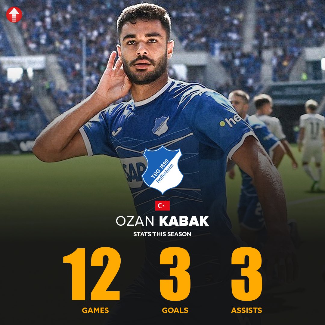 Ozan Kabak (22) stats this season. Not bad for a centre-back. 💪👏
