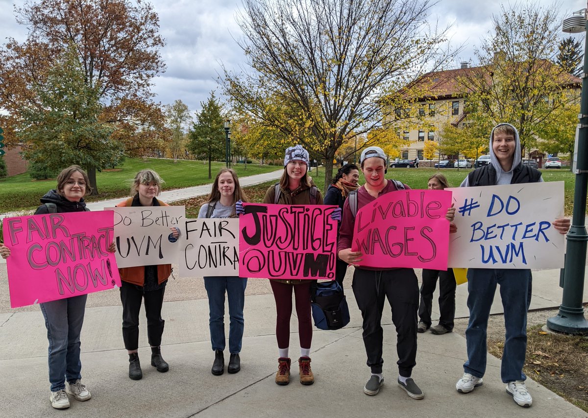 United Academics UVM tweet media