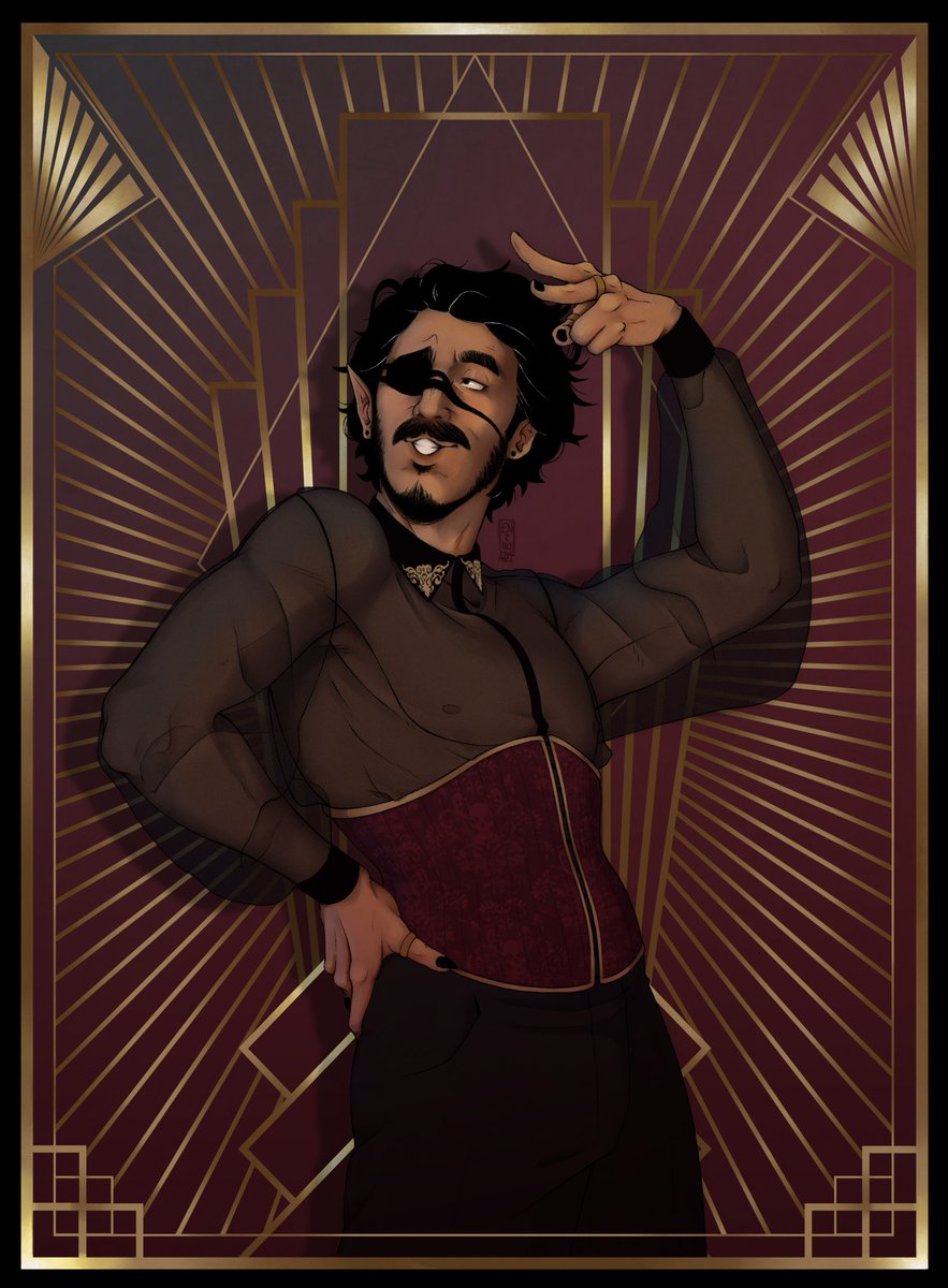 chuckyramu's tweet photo. just Floran living his best life performing some concerts and doing crime...just the usual, you know

#dnd #artistsontwitter https://t.co/HqWte0pSC1