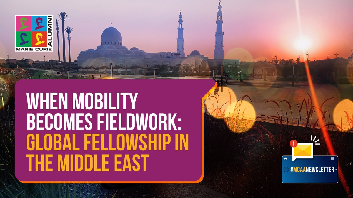 Mariecurie_alum's tweet photo. “In the fields of cultural and social studies, #mobility can also become a time for valuable #fieldwork if you choose your partnering university wisely.”

Find out more about this topic from the article of @LailaMakboul on the #MCAANewsletter

Read here: https://t.co/NKl9JfpavU https://t.co/TpD6XoXJsG