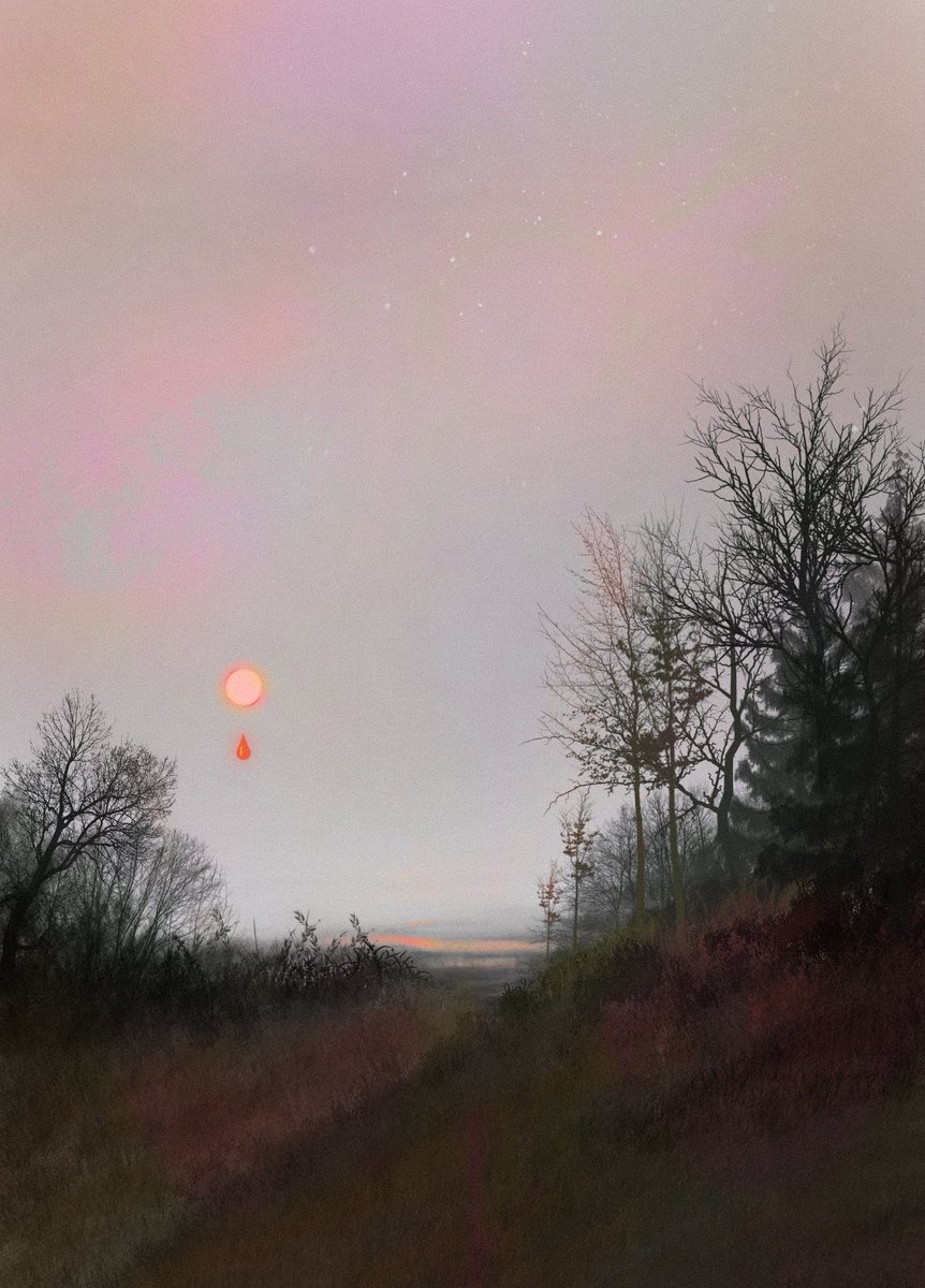 kreepshowart's tweet photo. autumn’s empty silence https://t.co/wsIglfh1lh