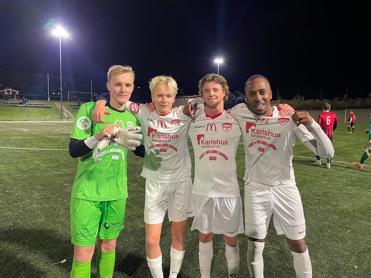 Real Råde avslutter med seier borte mot Tistedalen. SYV unge, lokale debutanter under 20 år i årets sesong. Sandefjord neste! 🤝⚽️